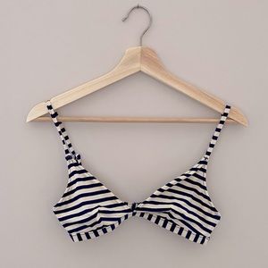 Jcrew swim suit triangle top